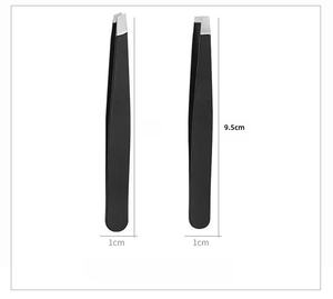 Pince à épiler professionnelle en acier inoxydable, légère et incurvée, pointue, plusieurs couleurs, pour une précision optimale lors de la mise en forme des sourcils - Product Image 6