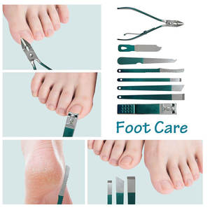 Instrumentos de Cuidado de Belleza, Juego de Herramientas de Manicura/Pedicura de Primera Calidad, Kit de Manicura/Pedicura Todo en Uno de Acero Inoxidable - Product Image 6