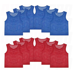 Maillots d'entraînement de football en mesh respirant pour adultes, jeunes et enfants – Gilets d'entraînement de football pour équipes - Product Image 1