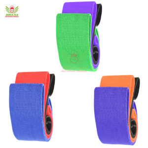 ชุดยางยืดออกกำลังกายสำหรับบริหารสะโพกผู้หญิง แบบวงกลม กว้าง กันลื่น สำหรับออกกำลังกายกล้ามเนื้อก้น ทำจากโพลีเอสเตอร์คุณภาพสูง - Product Image 5