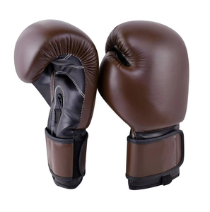 Guantes de Boxeo de Piel Auténtica con Logotipo Personalizado, Guantes de Muay Thai, Guantes de Kick Boxing, Guantes de Boxeo Multicapa de Alta Densidad - Product Image 5