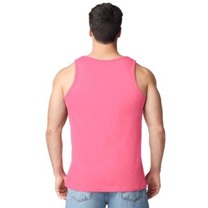 เสื้อกล้ามผู้ชาย สีชมพู พรีเมียม ผ้าฝ้าย ระบายอากาศ น้ำหนักเบา เหมาะสำหรับออกกำลังกาย ฟิตเนส วิ่ง - Product Image 3