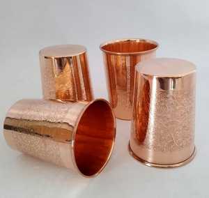 Artisan Copper Glass Perfect For Buyers Seeking Authentic Handmade And Craft-Inspired Products Premium Indian Copper Glass - Product Image 1