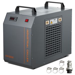 Refrigeratore d'Acqua Industriale CW 5202 con Serbatoio da 7L e Sistema di Raffreddamento da 18L, Capacità di Raffreddamento 5HP, 220V - Product Image 1