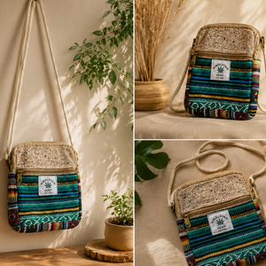 Premium Multi Color Jute <b>Bag</b> | Durable Cotton Handle Zipper Lock Direct Export Shopping <b>Bag</b> | OEM Quality India Wholesale Sale - Product Image 4