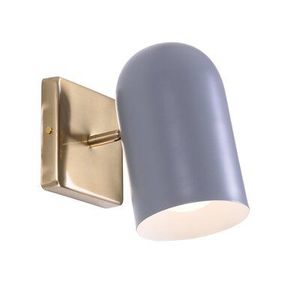 Lampe murale en métal contemporaine Double Tone Red the METAL WAVE, facile à installer et à entretenir, idéale pour l'éclairage de chevet - Product Image 4