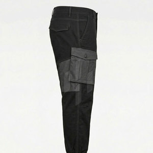 Pantalon cargo décontracté pour homme, séchage rapide, en molleton durable, chaud, 100% coton, style streetwear - Product Image 4