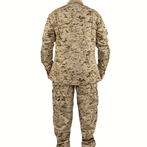 OEM Camouflage Hunting Suit Full Sleeve Hooded <b>Zipper</b> <b>Jacket</b> and Pants Set for Men - Product Image 2