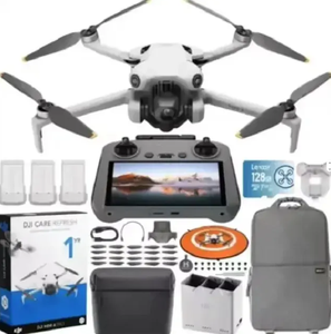 MEJORES VENTAS D J. I Mini 4 Pro Plegable con 2 Controles Remotos (con Pantalla) Fly More Combo - Video 4K HDR - Cámara - Product Image 3