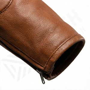 Veste de moto en cuir véritable pour homme de qualité supérieure, nouvelle arrivée, vestes de moto d'hiver, protections amovibles, personnalisables - Product Image 6