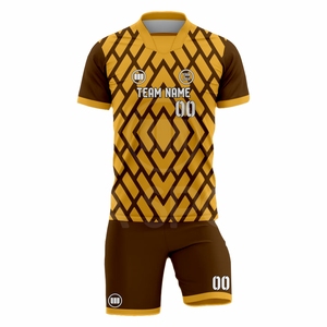Soccer Uniform OEM Manufacturer Custom Football Jersey <b>Shorts</b> Set For Clubs And Leagues - Product Image 2