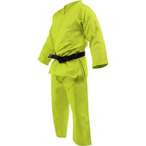 Uniforme de judo personnalisé avec logo, tissage perlé, 100% coton, séchage rapide, respirant, doublure Joker. - Product Image 3