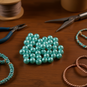 Perle di ilulite da 6 mm, 20 g per la creazione di gioielli - Product Image 3