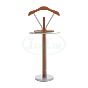 Phù Hợp Với Bằng Gỗ Có Người Phục Vụ Quần Áo Móc Áo Tổ Chức Kim Loại Giá Chủ Lưu Trữ Hiển Thị Trang Phục Chất Lượng Bền Dễ Dàng Lắp Ráp Đồ Nội Thất MIT - Product Image 2