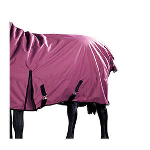 Couverture pour cheval en coton respirant et imperméable de haute qualité avec doublure en polaire chaude pour la protection du cheval et fermetures à boucles réglables - Product Image 2