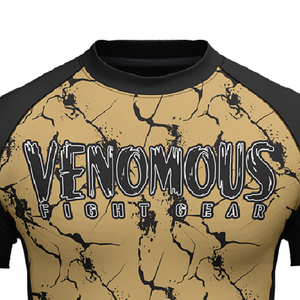เสื้อรัดกล้ามพิมพ์ลายตามสั่ง เสื้อรัดกล้ามพิมพ์ลายแบบซับลิเมชั่น เสื้อรัดกล้ามสำหรับ MMA บราซิลเลียนยิวยิตสู OEM เสื้อรัดกล้ามสำหรับผู้ชาย แขนสั้น - Product Image 2