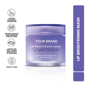 Masque hydratant et nourrissant pour les lèvres, soin naturel aux fruits, masque de nuit pour les lèvres - Product Image 1