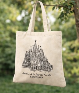 Bolsas de Tela de Lona 100% Algodón Personalizadas al por Mayor de Alta Calidad 2026, con Asas Largas de Colores, Bolsa de Compras - Product Image 4