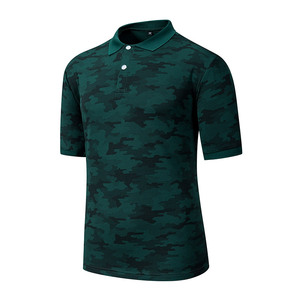 Camiseta Polo para Hombre, Tallas Grandes, Tejido de Punto de Alta Calidad, Estampada, Antiarrugas, Transpirable, Informal, OEM, ODM, Venta al Por Mayor - Product Image 5