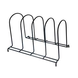 Support de rangement compact pour petits espaces |   Étagère organisatrice multi-niveaux moderne pour la maison et le bureau - Product Image 4