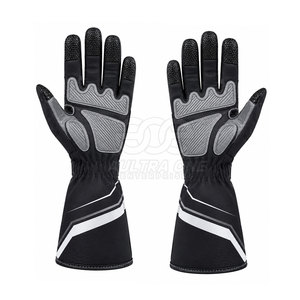 Gants de karting d'hiver haut de gamme imperméables, légers, extensibles, respirants, en polyester et coton, avec paume antidérapante pour l'extérieur - Product Image 3