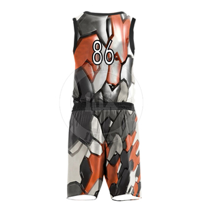Conjunto Deportivo Cómodo con Costuras Reforzadas y Construcción Transpirable, Uniforme de Baloncesto - Product Image 3