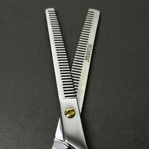 Top Customer Choice Professional Salon <b>Barber</b> Hair Thinning Scissors Safety Durable Sharp Japanese Stainless Steel <b>Blades</b> - Product Image 2