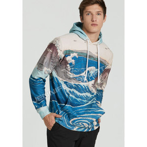 Sudaderas con Capucha de Invierno para Hombre, Personalizadas con Impresión, de Alta Calidad, 100% Algodón, Estilo Urbano, Transpirables y Resistentes - Product Image 3