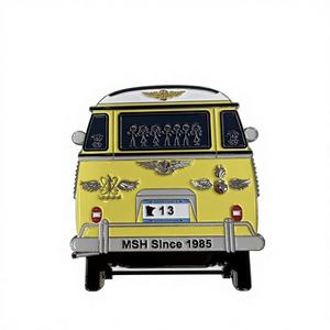 Monedas de Metal Esmaltadas Suaves Personalizadas con Acabado Brillante en Níquel Negro, Oro, Plata y Cobre - Product Image 4