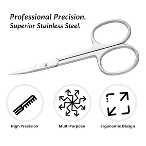 Ciseaux à cuticules professionnels de précision pour manucure, fabriqués par Bahasa Pro - Product Image 4