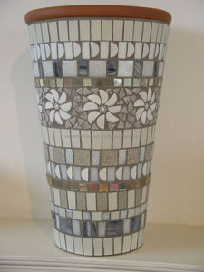 หินอาเกตโบราณสำหรับใส่ในกระถางดอกไม้หินกึ่งมีค่างานฝีมือแกะสลักศิลปะรูปวงรีของสะสมแกะสลักหินปาล์ม - Product Image 4