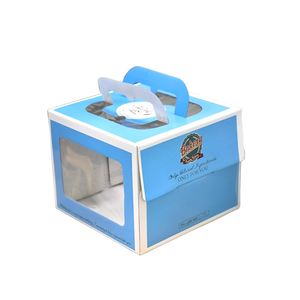 กล่องเบเกอรี่ที่ทันสมัยกล่องสองชิ้นพร้อมวัสดุพิมพ์แบบกำหนดเองสำหรับบรรจุภัณฑ์อาหารที่มีสไตล์-เหมาะสำหรับเบเกอรี่มืออาชีพ - Product Image 2