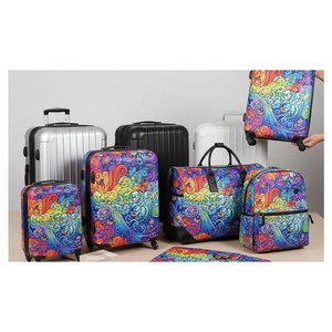 Massive Class Unique Quality Aluminium Travel Bags Polycarbonate ABS Resin Material <b>Suitcase</b> Luggage - Product Image 1
