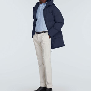 Chaqueta Larga Acolchada Personalizada con Relleno Cálido, Tela Exterior Suave y Capucha Ajustable para Clima Frío - Product Image 4
