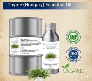 Huile essentielle de thym d'Hongrie Aethon International 100% pure naturelle distillée à la vapeur biologique certifiée GMP ISO - Product Image 5