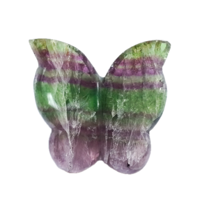Natural Rainbow Fluorite 3D Butterfly Carving Handmade Feng Shui 1.5-2 Inch Polished <b>Crystal</b> Gemstone Decor Gift Wholesale - Product Image 5