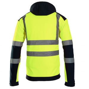 Veste de sécurité haute visibilité réfléchissante imperméable de classe 3 ANSI avec logo personnalisé RAPID SPORTS pour travaux de construction, vêtements de travail d'hiver en gros - Product Image 6