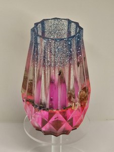 Best Selling Modern Cone Shaped Durable Handmade <b>Resin</b> <b>Table</b> <b>Top</b> Flower Vase for Living Room Christmas Decor Unique - Product Image 1