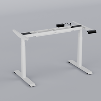 PRORIALS Vente en gros Piétement de bureau électrique à double moteur pour bureau assis-debout réglable en hauteur