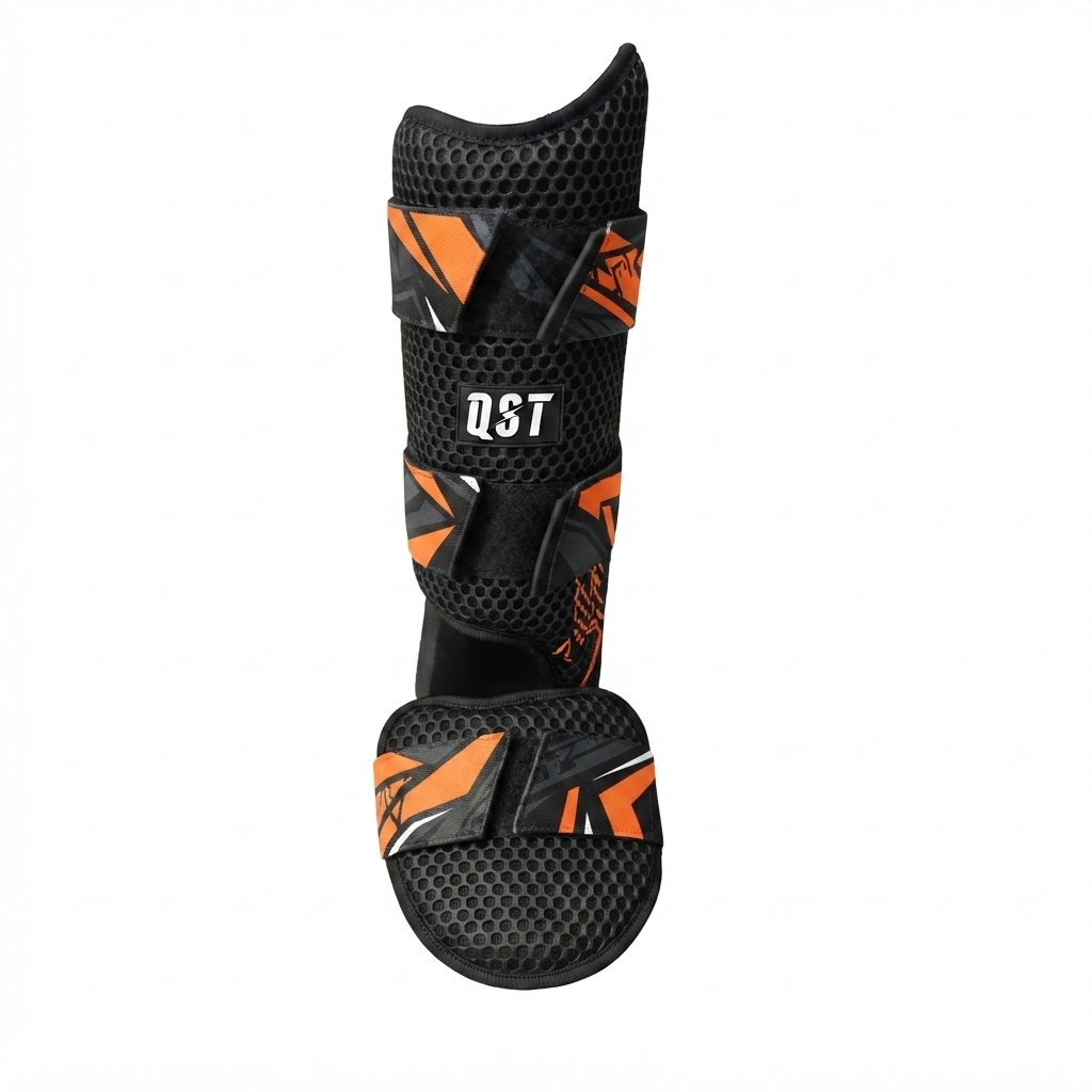 Black with Orange