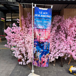 Bandera de Plumas Personalizada con Mástil, Bandera Rectangular Publicitaria para Exteriores, Promoción Exterior, Publicidad Duradera - Product Image 1