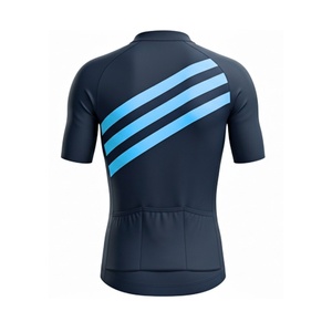 เสื้อจักรยานผู้ชายผ้าโพลีเอสเตอร์/สแปนเด็กซ์ 160 กรัม ระบายอากาศได้ดี ใส่สบาย พิมพ์ลายแบบรีดร้อน โลโก้สั่งทำได้ มีสินค้าพร้อมส่ง ขายส่ง - Product Image 2
