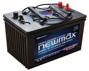 แบตเตอรี่ตะกั่วกรด MRV31 6 newmax จากเกาหลีรุ่น VRLA agm 12V 100Ah Marine & RV Series สำหรับระบบสุริยจักรวาล UPS - Product Image 4