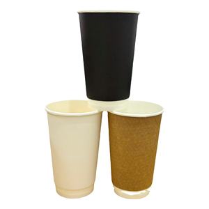 Vaso de Papel Biodegradable, Ecológico, Compostable, Desechable, de Doble Pared, Apto para Alimentos, Impresión Flexográfica Personalizable, Diseño Estrella Luna Vietnamita - Product Image 2
