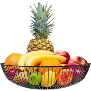 Panier à fruits en métal unique, améliorant l'organisation du comptoir tout en ajoutant une touche de décoration élégante à la maison - Product Image 3