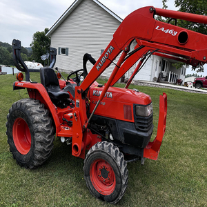 Tracteur utilitaire 4x4 L3400 60 CV de haute qualité avec chargeur, moteur et pompe, pneus agricoles - Livraison rapide garantie - Product Image 2