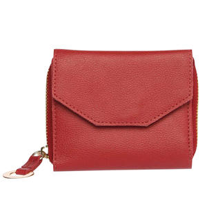 Portefeuille long de luxe fait main pour femme en cuir véritable avec fermeture éclair, protection RFID, doublure en polyester, style tendance et portable - Product Image 2