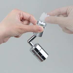 [CHICSS] Robinet d'eau HappyDarling Watertap Pro manuel en acier inoxydable ABS, filtre rotatif à 720°, robinet multi-angles pour évier - Product Image 5