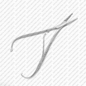 High Quality Needle <b>Holder</b> Ligature Pliers with Hole Tips Dental Surgical Instrument Stainless Steel OEM CE Certified - Product Image 3