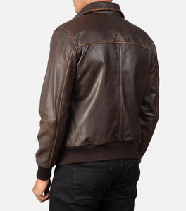 Blouson en cuir double face unisexe, automne-hiver, col montant, imperméable, coupe-vent, style motard, fermeture éclair, denim, style urbain - Product Image 6